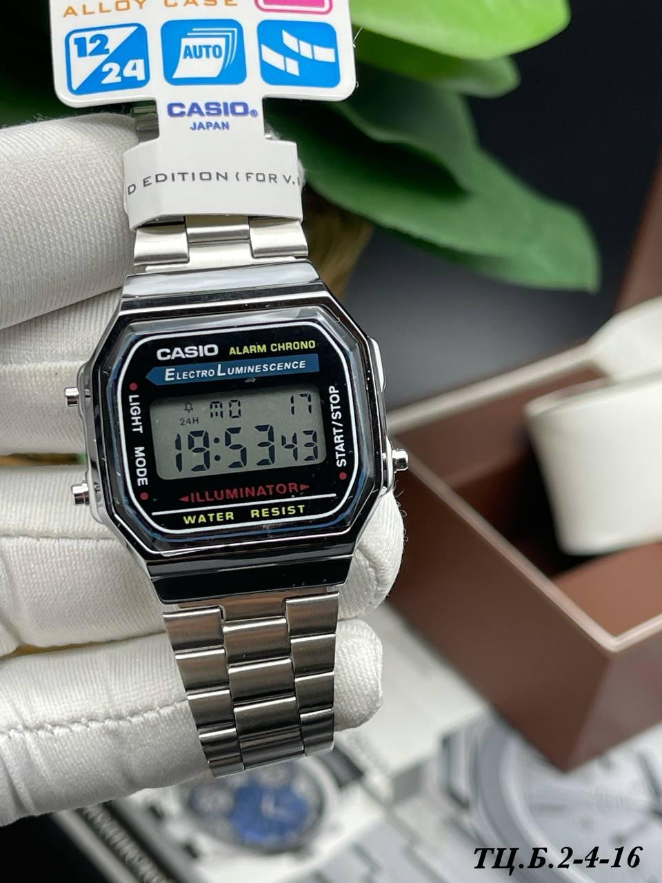 CASIO Часы Casio Vintage SILVER электронные