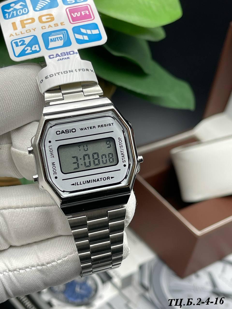 CASIO Часы Casio Vintage GREY  электронные