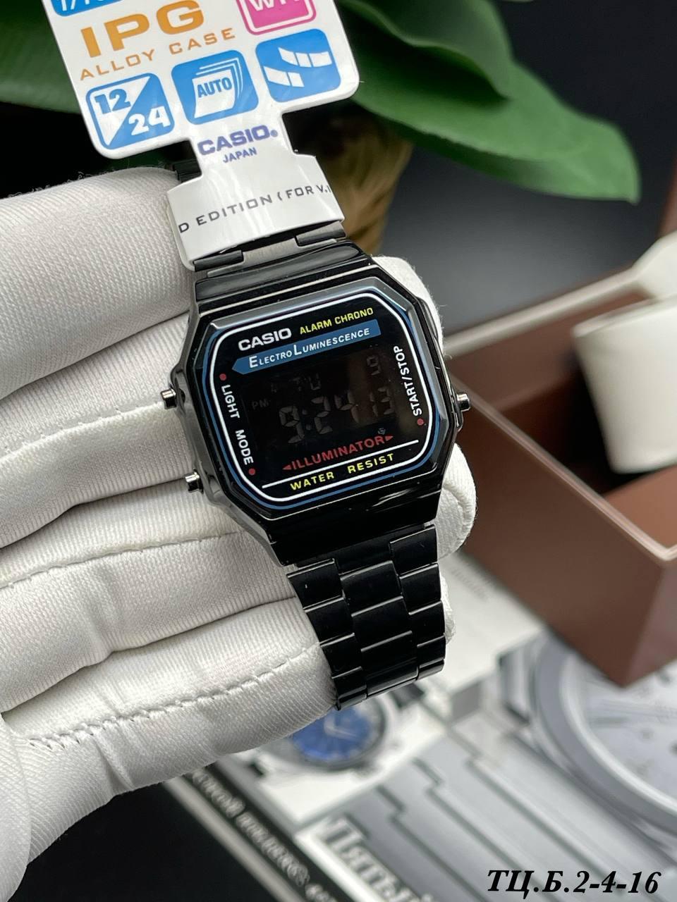 CASIO Часы Casio Vintage BLACK  электронные