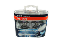 Галогеновые лампы Osram Night Breaker 9005 HB3 +90%