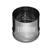 Заглушка внутренняя Ferrum Д.100 мм (AISI 430/0,5мм) нержавеющая сталь