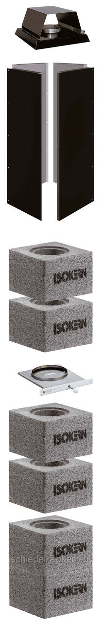 Ревизионная дверца для блока ISOKERN (дымоходы Изокерн Schiedel Дания) - фото 8 - id-p1814820