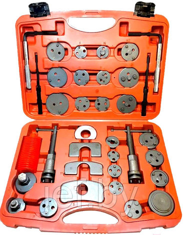 Набор для обслуживания тормозных цилиндров 35 предметов право/левосторонний привод в кейсе FORSAGE F-65807, фото 2
