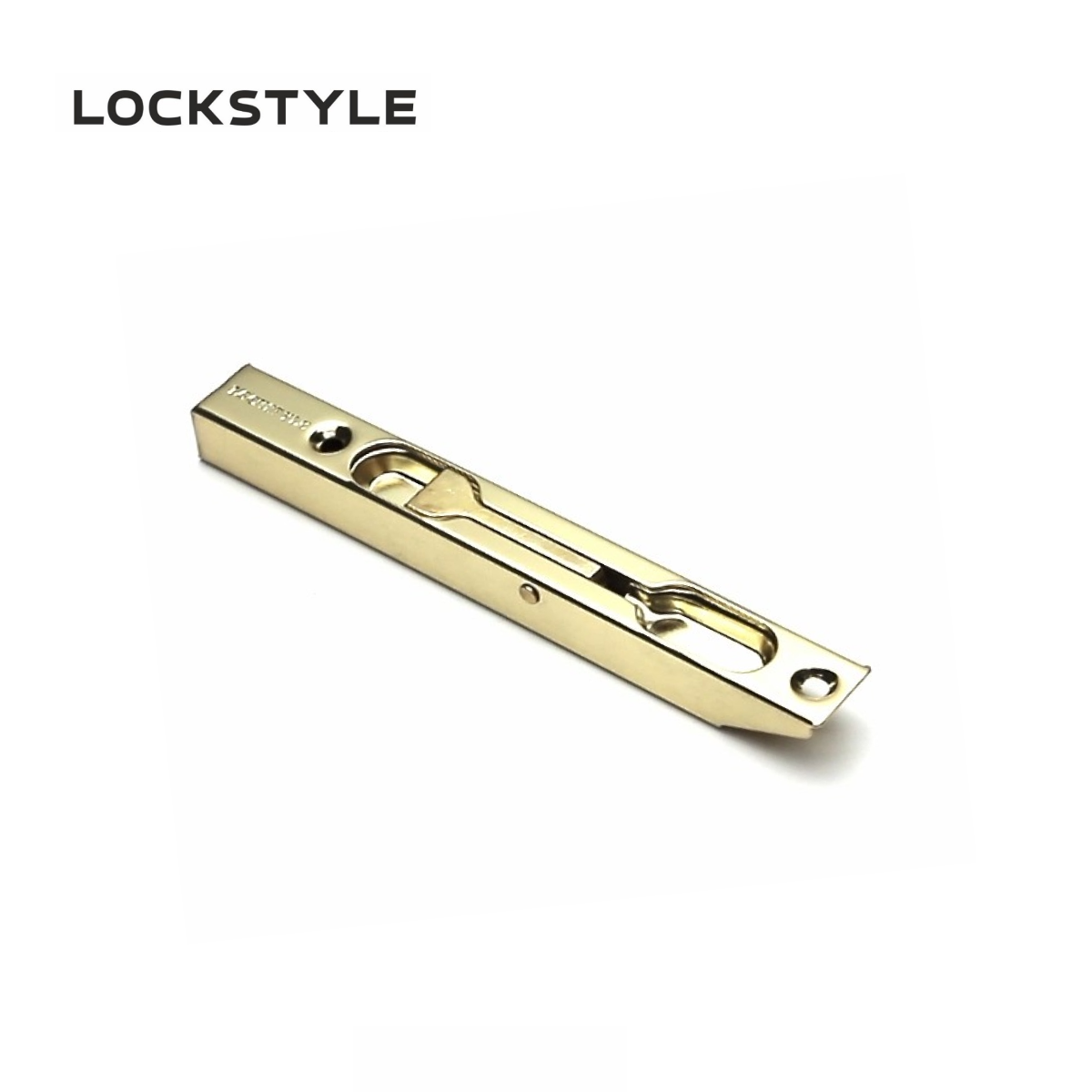 Ригель дверной потайной LOCKSTYLE FB140 SB матовое золото