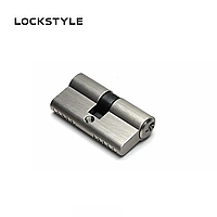 Цилиндровый механизм LOCKSTYLE C30X30DN комплект с ключами, SN (матовый никель)