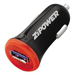Разветвитель (автомобильное зарядное устройство) прикуривателя на  USB ZIPOWER PM6663