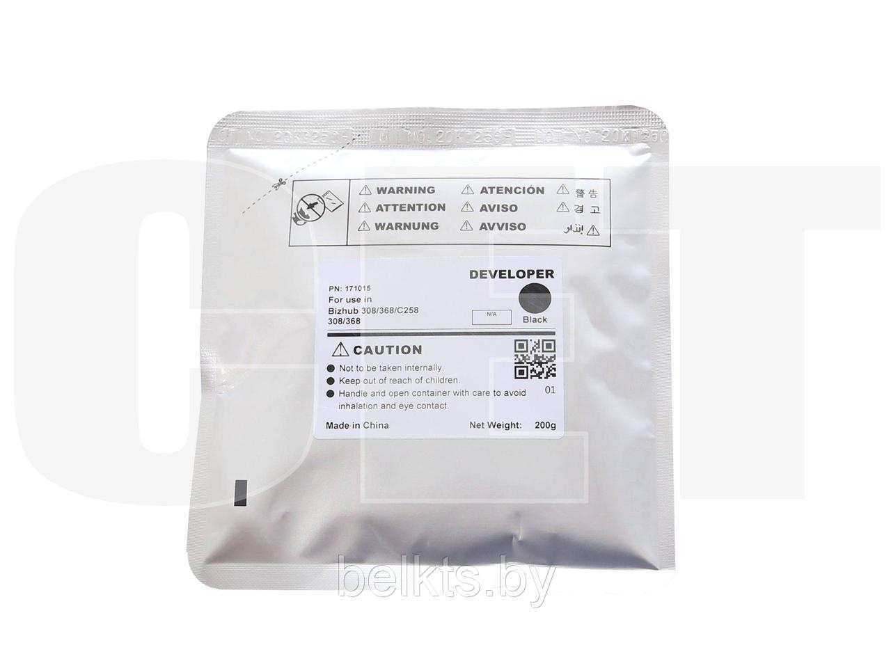 Девелопер для KONICA MINOLTA Bizhub 308/368/C258/C308/C368 (CET) Black, 200г, 600000 стр., CET171015