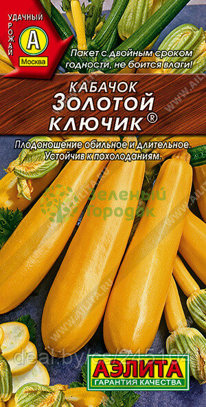 Кабачок Золотой ключик АЭ 1г