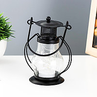 Ночник Лампа LED 1хCR2032 черный 10х7х13см RISALUX 3505883