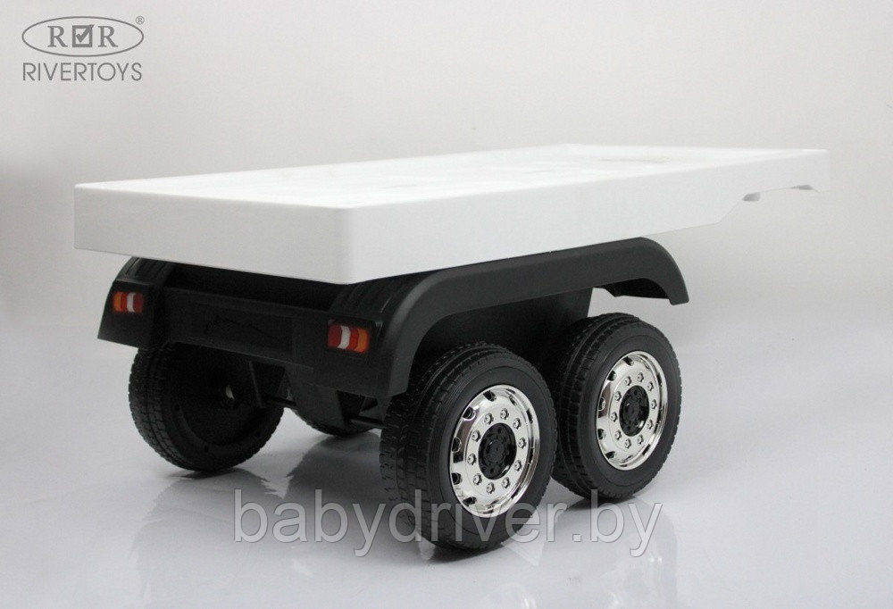 Прицеп для RiverToys Mercedes-Benz Actros 4WD (HL358) белый