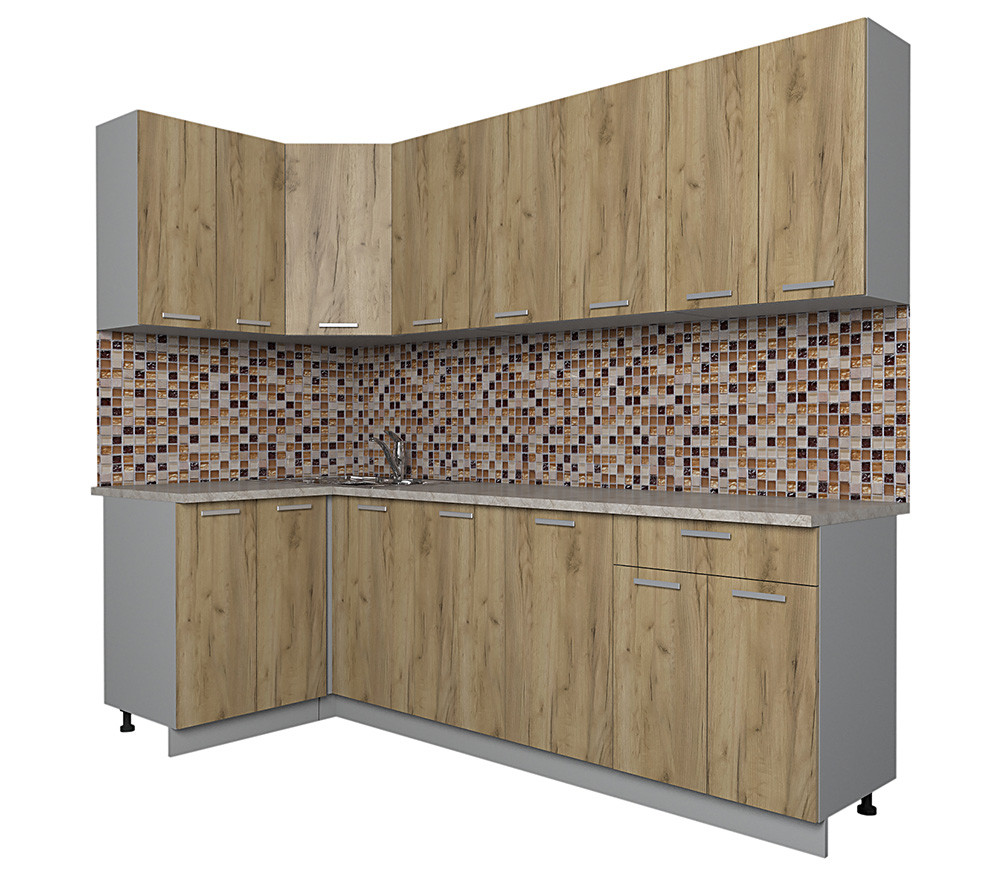 Кухня Лайт Угловая 120*240см