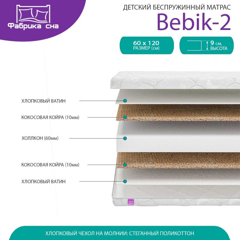 Детский матрас Bebik-2
