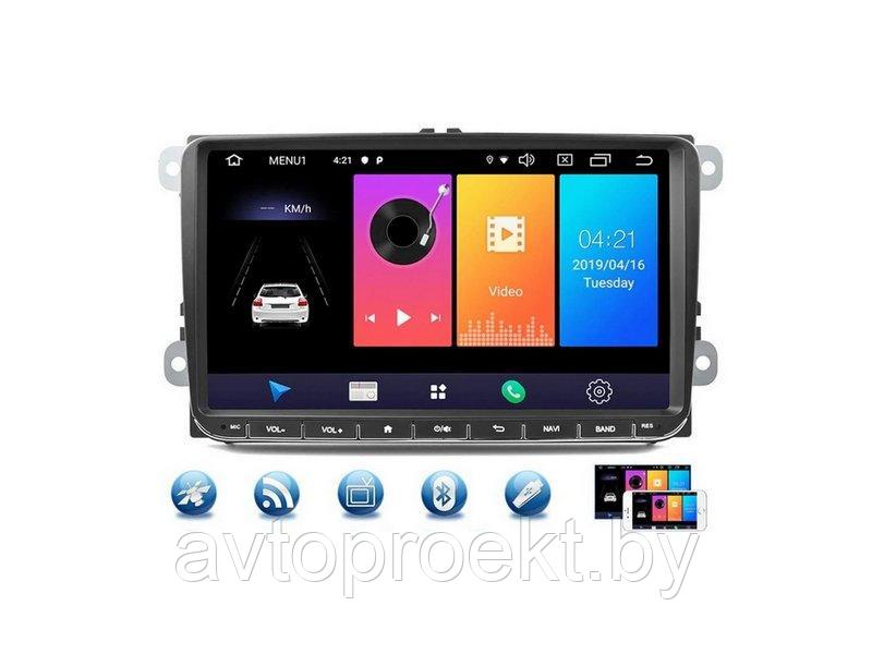Штатная магнитола Volkswagen 9" TS18, 4/64GB, AHD, Carplay, Android Auto, DSP