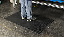 Коврик резиновый грязезащитный STUD MAT 80*120 см (7 мм), фото 2