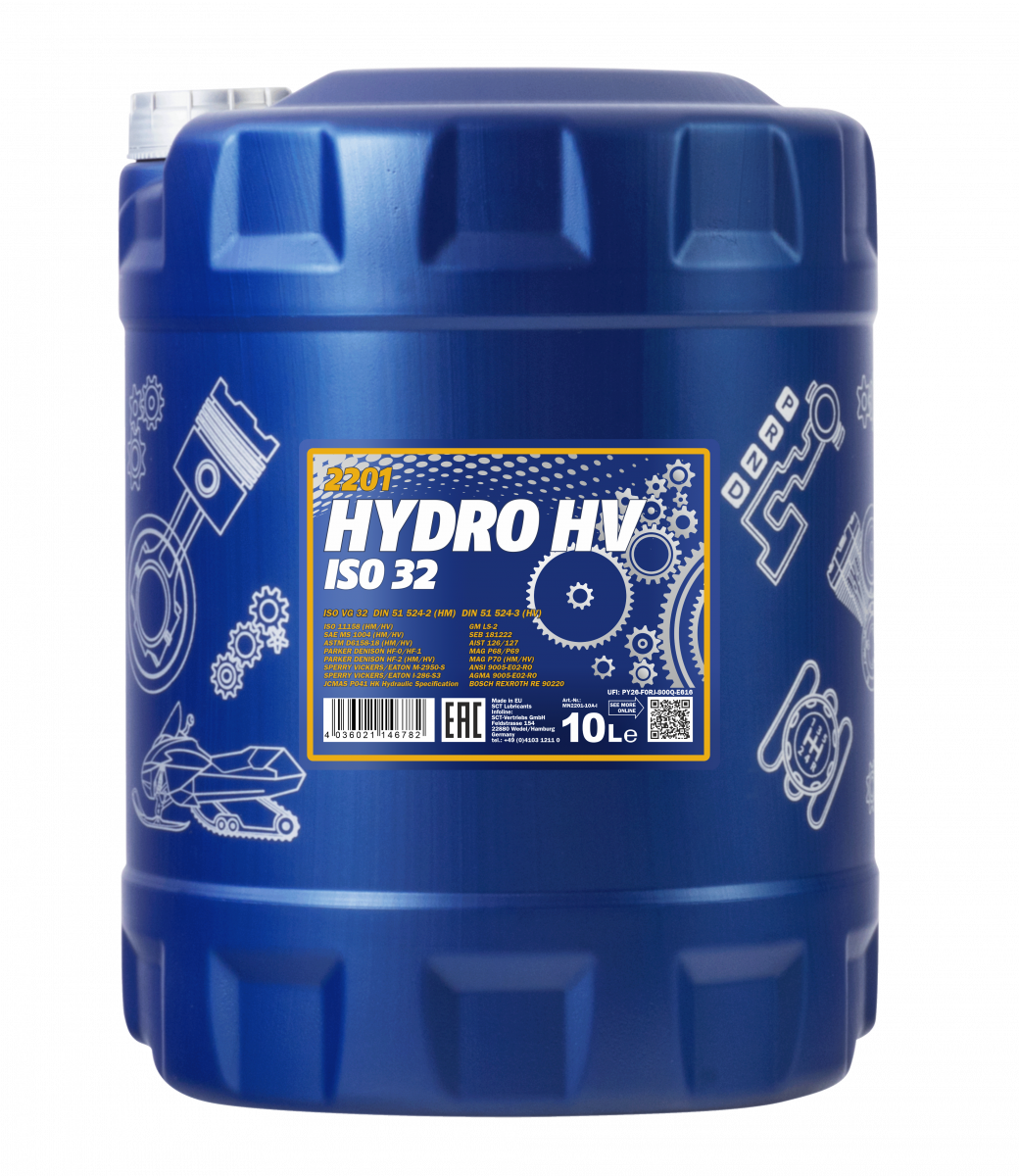 Масло гидравлическое Hydro 2201 ISO 32 HVLP, 10 л