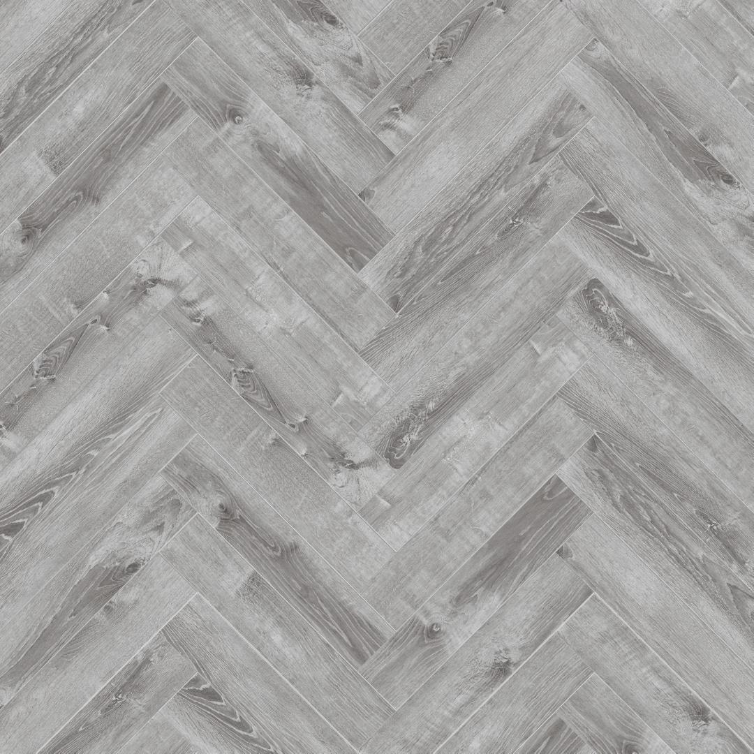 Виниловый пол SPC CronaFloor Herringbone Дуб Страсбург H005