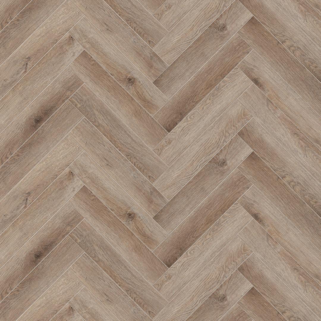 Виниловый пол SPC CronaFloor Herringbone Дуб Монпелье H004