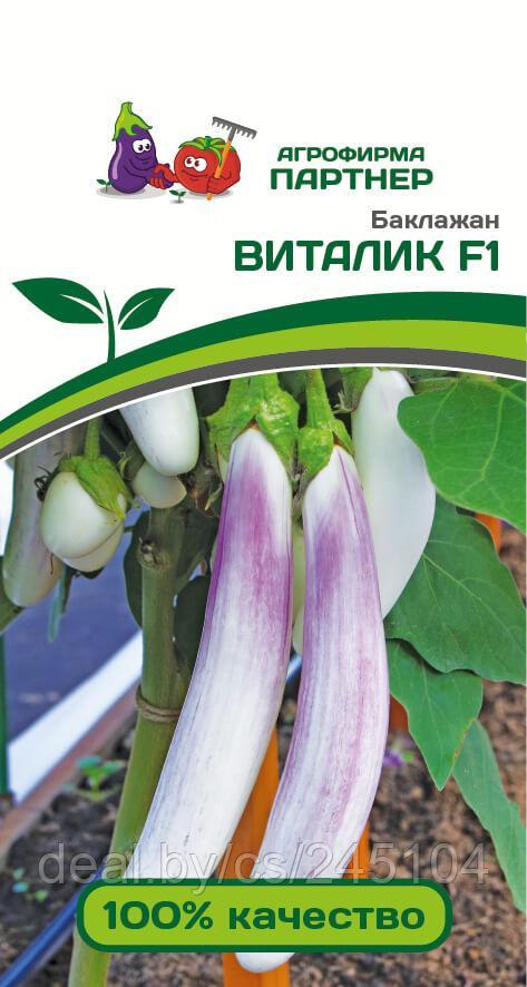 Баклажан ВИТАЛИК F1 2-ной пак. 10шт