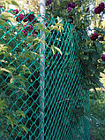 Сетка ПВХ. Пластиковый забор высота 1,6 м. Садовая решетка. Декоративная сетка., фото 2