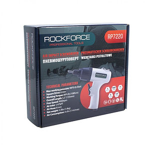 Пневмошуруповерт угловой 1/4'' ROCKFORCE RF-RP7220, фото 2
