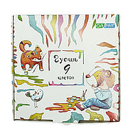 Гуашь карамельная 9 цветов