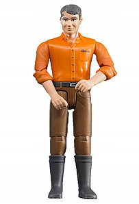 Фигурка мужчины в коричневых джинсах Bruder (Брудер)  60007