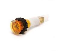 Сигнальная арматура 10 мм: Сигнальная арматура 10мм желтая с зажим. MS и с неон. лампой