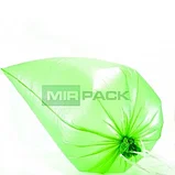 Пакеты для мусора MIRPACK с завязками VIP зеленые, 60 л, 15 мкм, 10 шт, фото 3