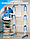 Многоярусная бельевая сушилка Garment Rack With Wheels до 50 кг, фото 7