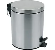 Ведро косметическое для мусора круглое "Рыжий кот" DBM-01-3, матовое, 3 л