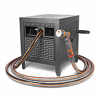 Катушка металлическая со шлангом 30м и набором для полива DAEWOO DWR 6130