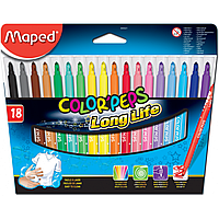 Фломастеры Maped "Color Peps", 18 шт