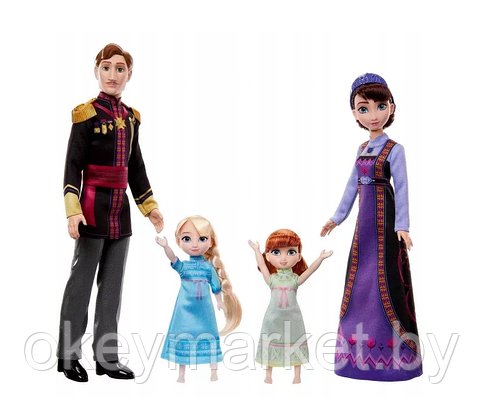 Набор кукол Frozen Королевская семья Эренделла Hasbro E8042, фото 3