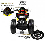 Детский электромотоцикл RiverToys М777БХ (жёлтый) Ducati, фото 6