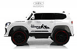 Детский электромобиль RiverToys G555GG (белый) Toyota Полноприводный, фото 6