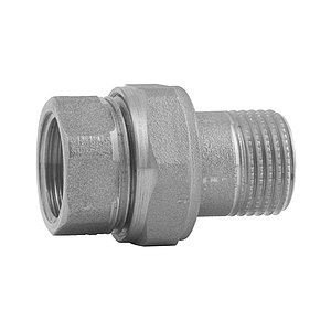 Американка латунная 1 1/2" (никель) с уплотнительным кольцом ITAP 161 арт. 161