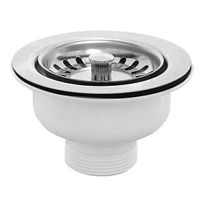 Выпуск для мойки 1 1/2" McALPINE с нержавеющей решеткой DN113 арт. BSW50P-POL