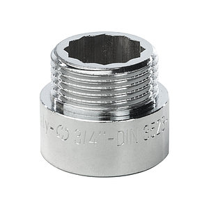 Удлинитель латунный 3/4" 15 мм хромированный General Fittings арт. 2600D8B051500A