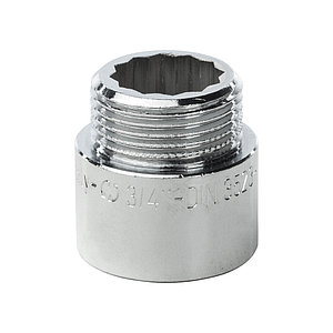 Удлинитель латунный 3/4" 20 мм хромированный General Fittings арт. 2600D8B052000A
