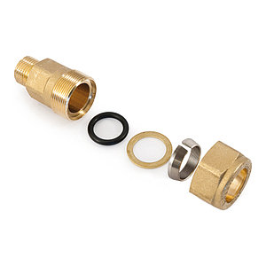 Муфта ремонтная латунная НР 1/2" General Fittings 2100.01 арт. 210001H040400A