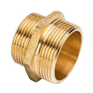 Ниппель переходной латунный 1 1/2" х 1 1/4" General Fittings арт. 260003H141200H