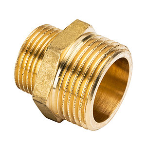 Ниппель переходной латунный 1 1/4" х 3/4" General Fittings арт. 260003H120500H