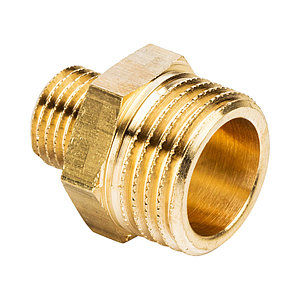 Ниппель переходной латунный 1/2" х 1/4" General Fittings арт. 260003H040200H