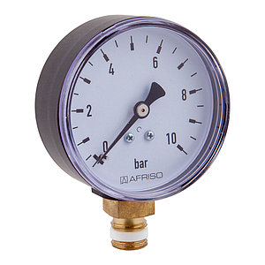 Манометр радиальный RF 10 bar 63 мм 1/4"НР Afriso арт. 63 514