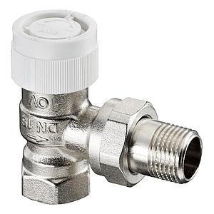 Кран радиаторный термостатический угловой 1/2" ВР (Ду 15) Oventrop AV9 арт. 1183704