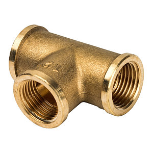 Тройник латунный ВР 1/2" General Fittings арт. 270014H040404A
