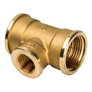 Тройник переходной латунный ВР 1" x 1/2" x 1" General Fittings арт. 270013H100410A