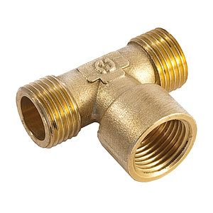 Тройник переходной латунный НР/ВР/НР 1/2" General Fittings арт. 270012H040404A