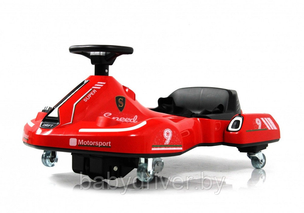 Детский электромобиль River Toys K009PX (красный)