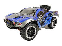Remo Hobby Радиоуправляемый шорт-корс Remo Hobby EX3 Brushless UPGRADE (синий) 4WD 2.4G 1/10 RTR